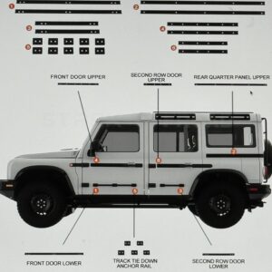 Ineos Grenadier - Complete Exterior L-Track System