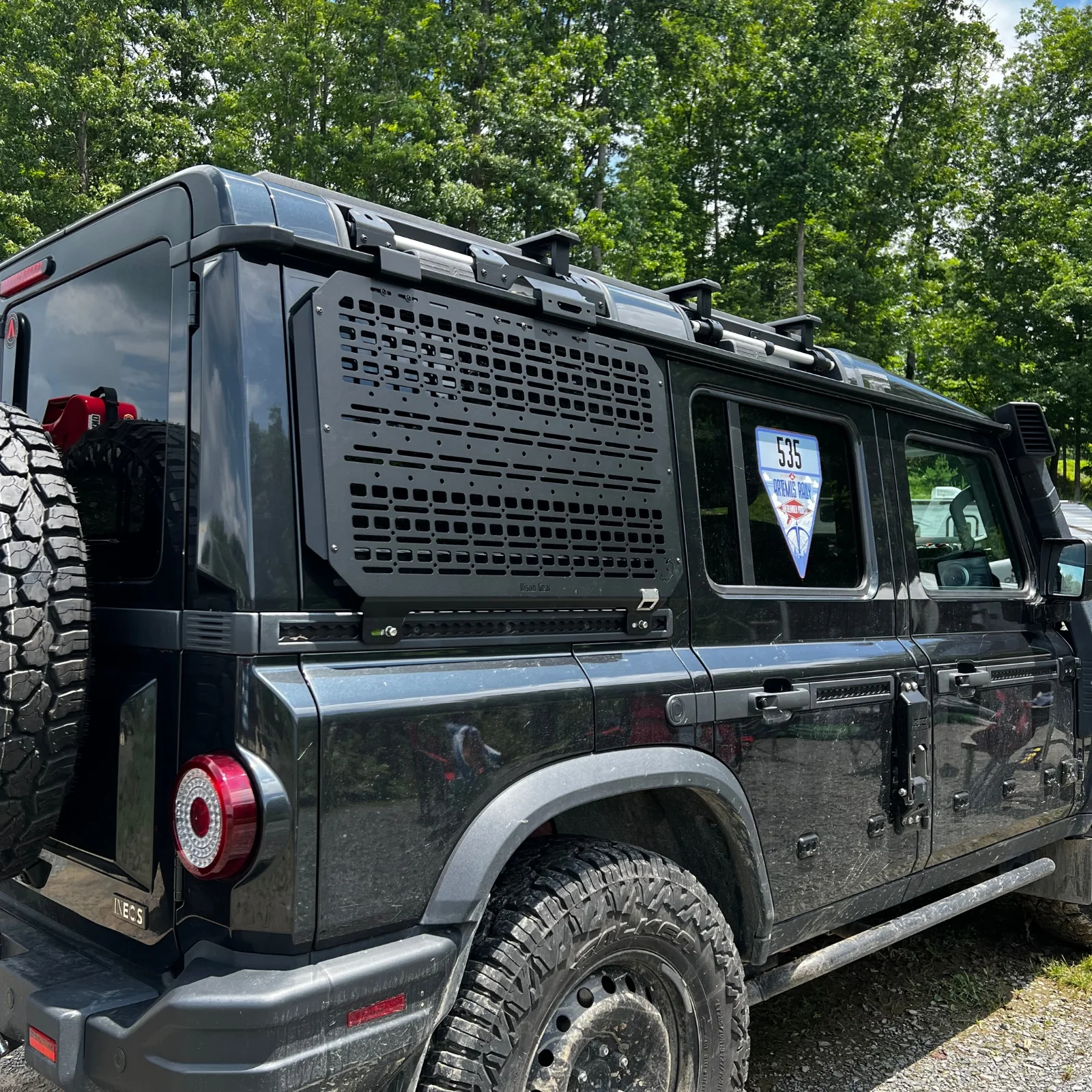 External MOLLE Panel Right - INEOS GRENADIER