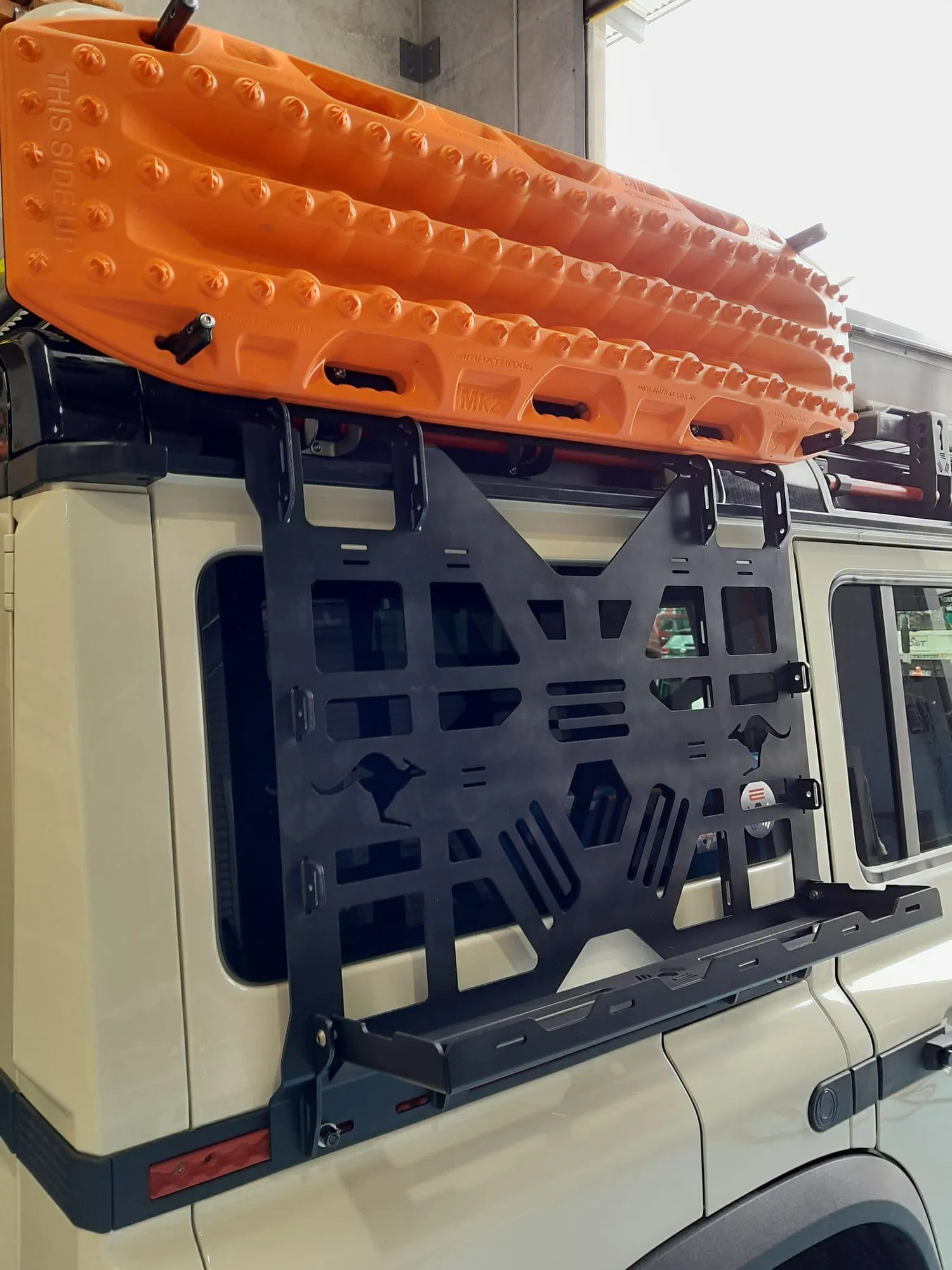 Side Storage Panel W/ Max Trax Holder