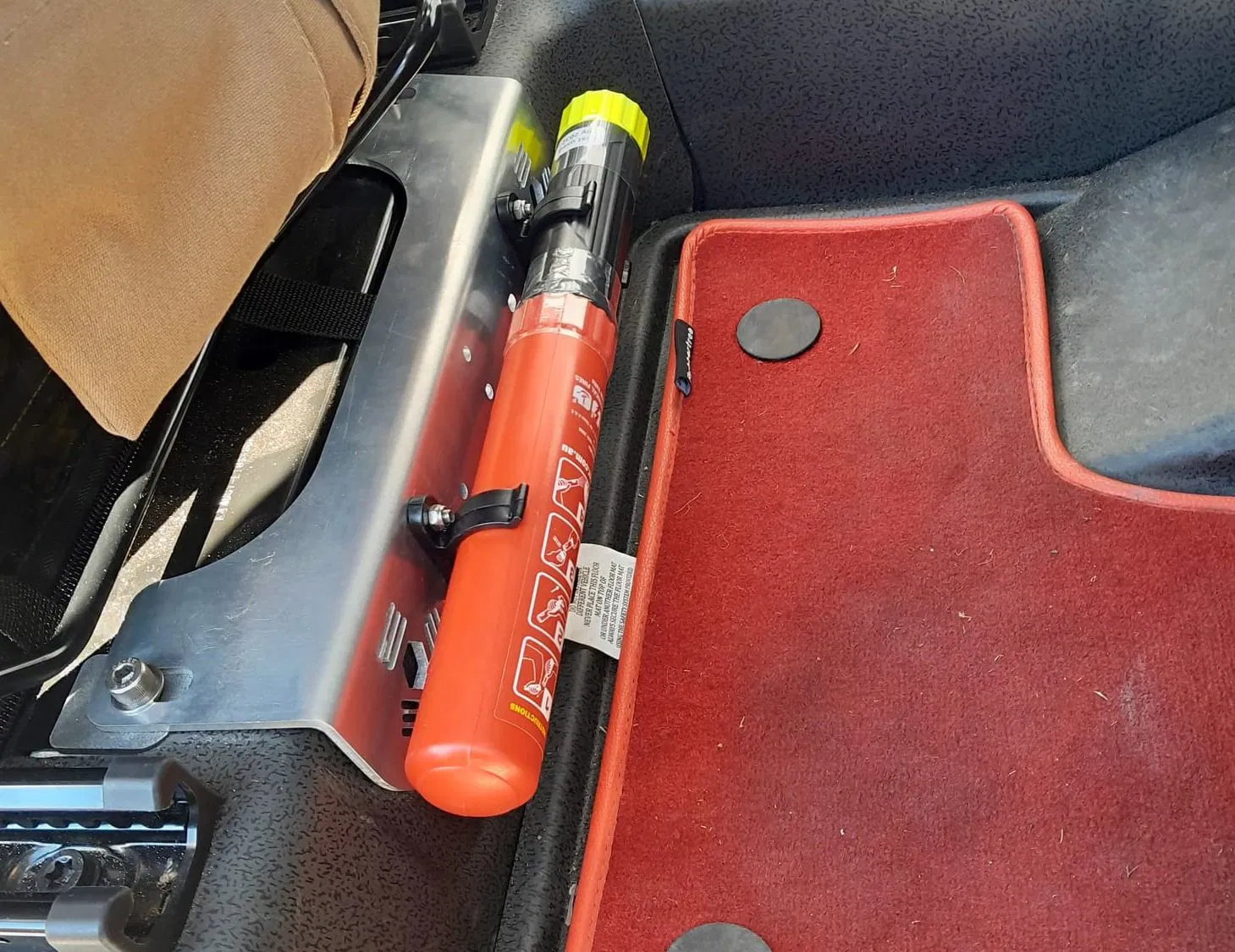 Passenger Side Fire Ext Bkt