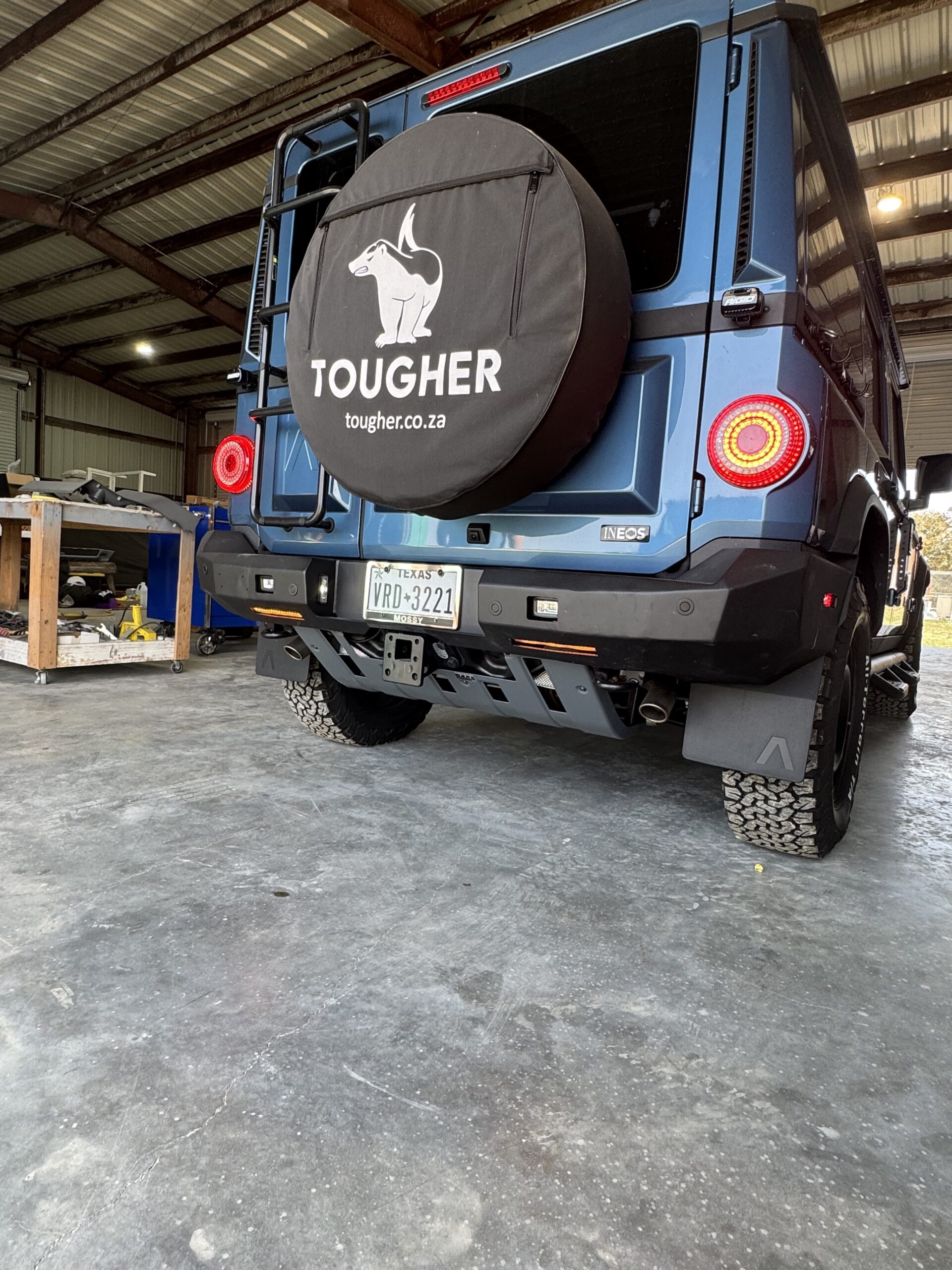 Stealth Rear Non-Winch Bumper - Grenadier