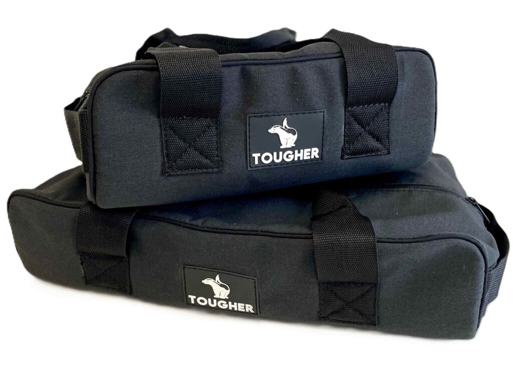 Under Front Seat Storage Bags - Charcoal