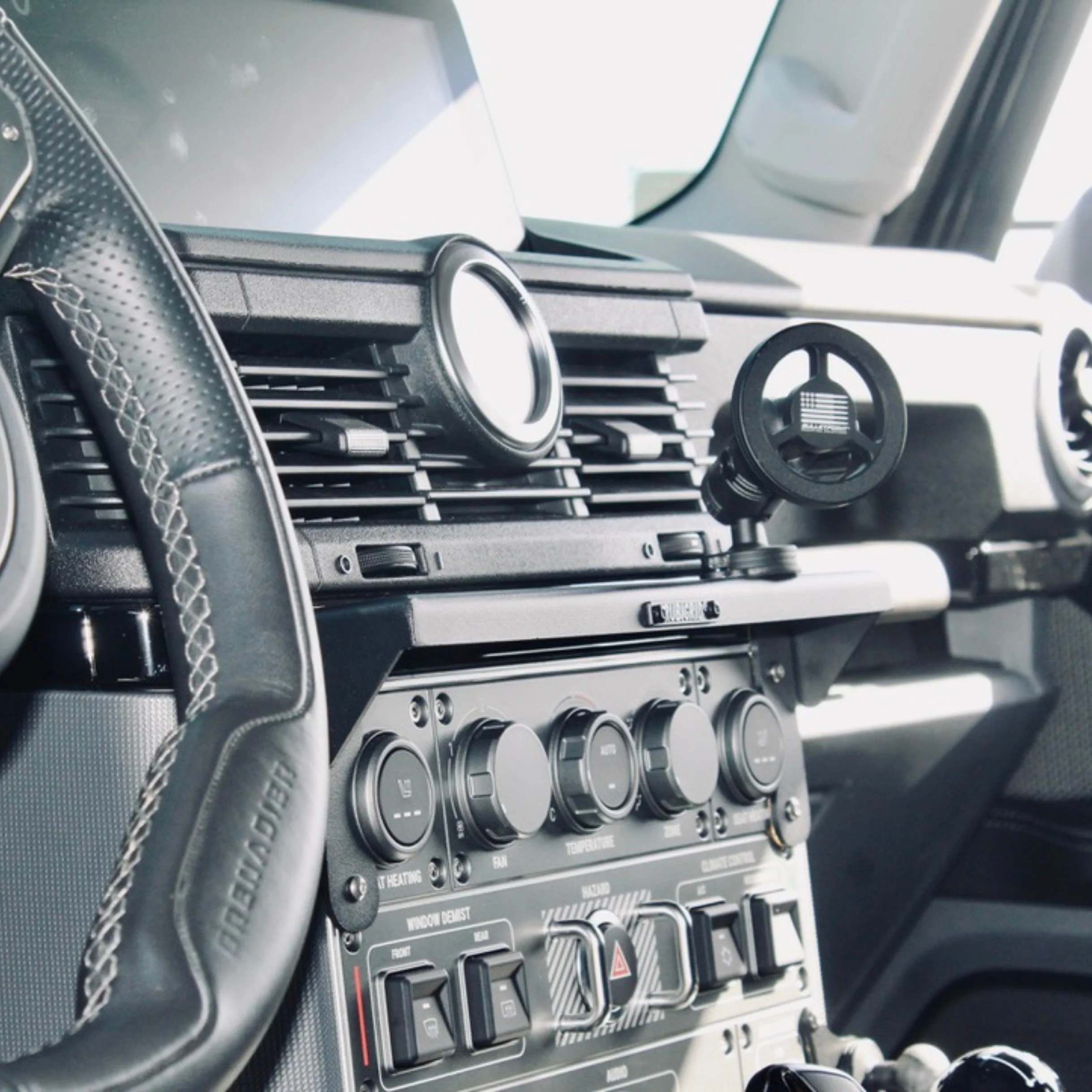 Grenadier / Quartermaster RubiGrid Console Mounted Phone + Device Holder