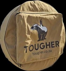 35” Wheel Cover Khaki Cubby Logo