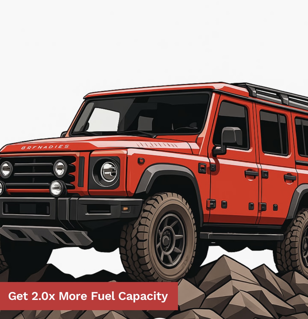 Long Range America - Extended Range Fuel Tank Grenadier - Image 5