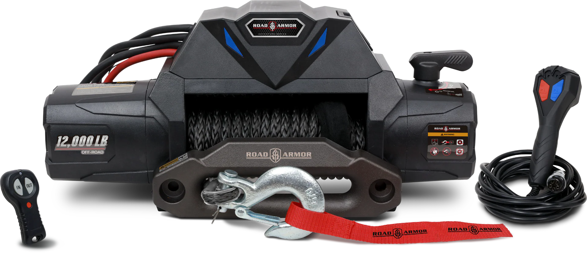 Adventure Series 12K LB Integrated Winch