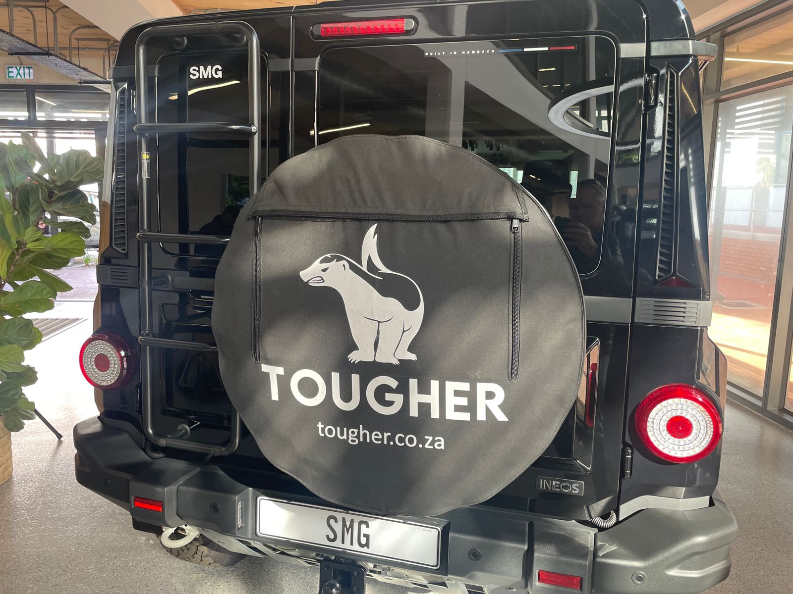 35” Wheel Cover Charcoal Zippered Bin Logo