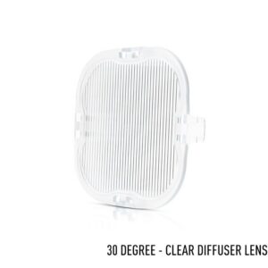 30° Half Reeded Lens