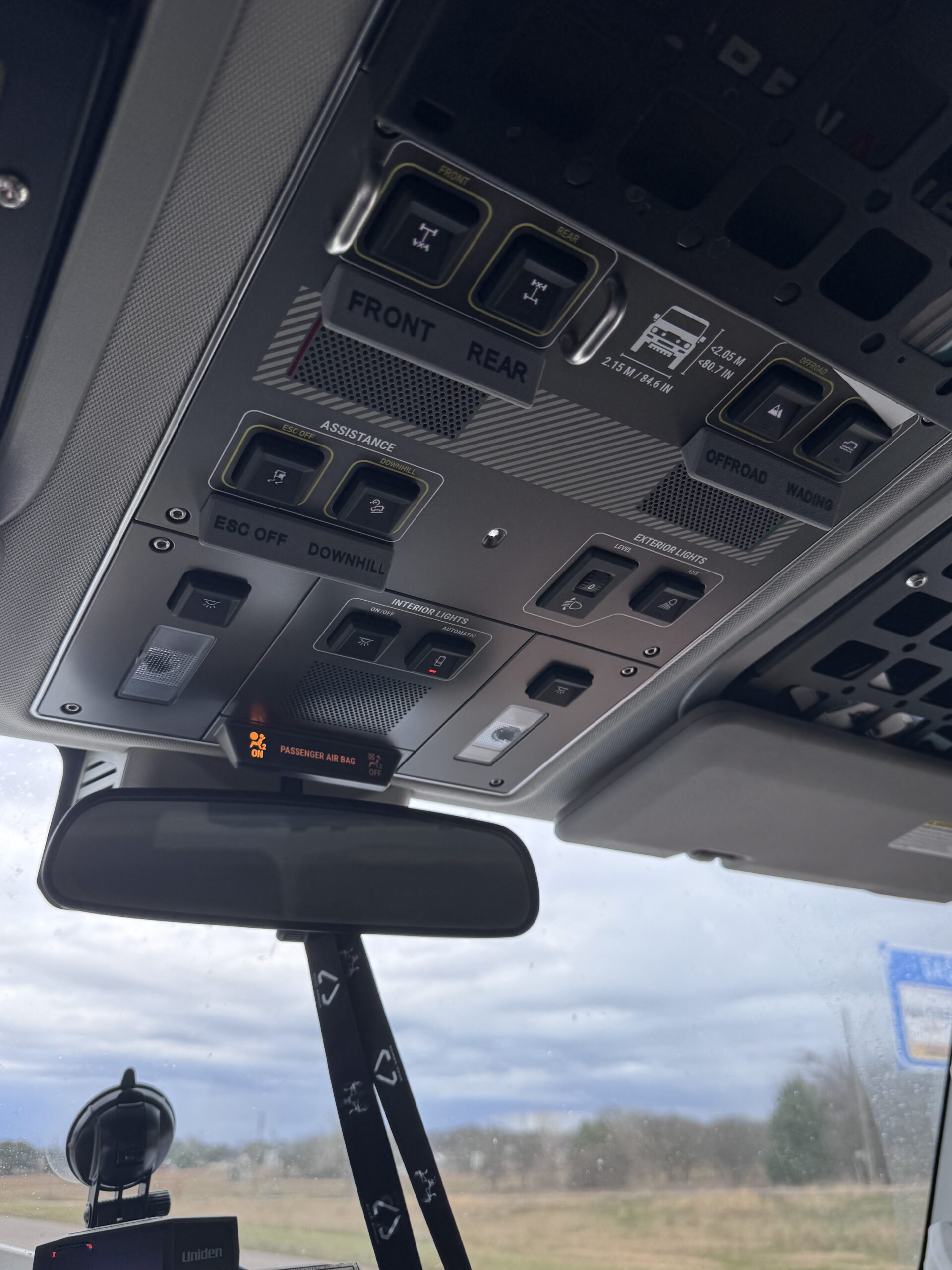 Overhead Panel Labels - Ineos Grenadier and Quartermaster