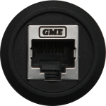 RJ45 Pass-Through Adaptor - Universal Round