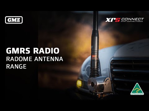 Heavy Duty GMRS Radome Antenna (2.1dBi Gain) - Black