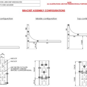 Awning Heavy Duty L Bracket