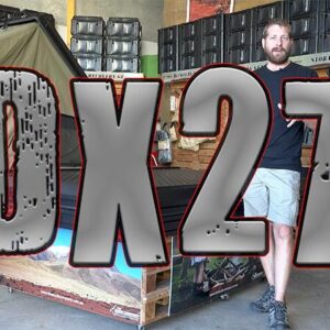 DX27 Clamshell Rooftop Tent (Open Box)
