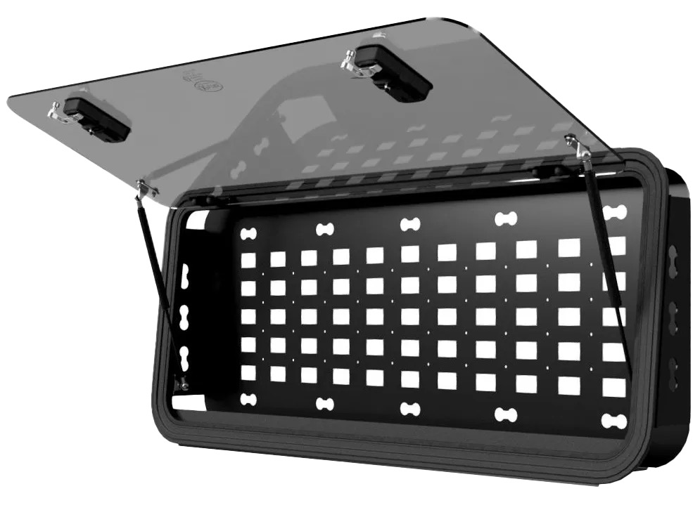 Gull Wing Window - Glass Ineos Grenadier Right Hand Side