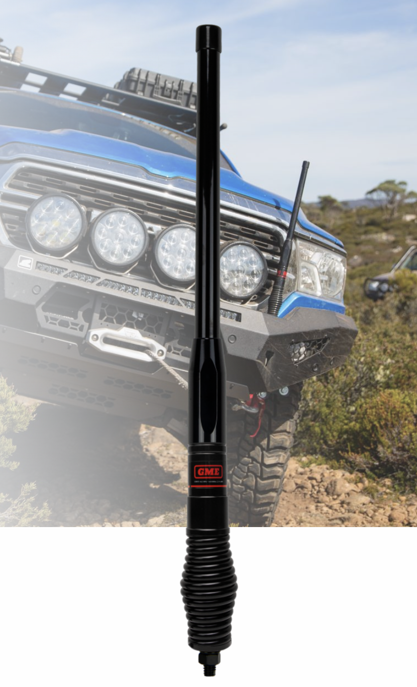 Heavy Duty GMRS Radome Antenna (2.1dBi Gain) - Black