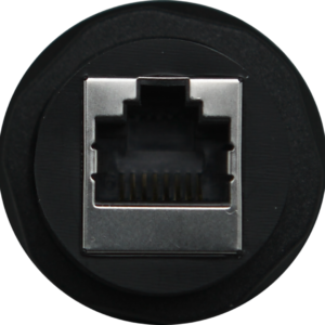 RJ45 Pass-Through Adaptor - Universal Round