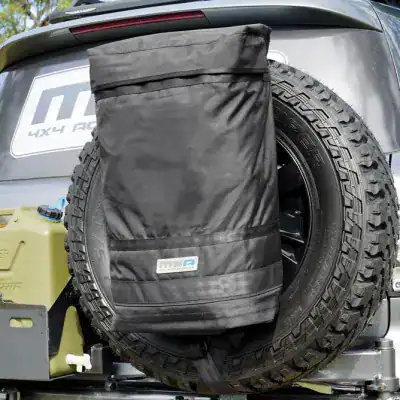 Rear Wheel Rubbish Bin