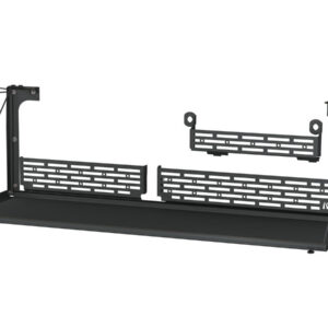 The Ultimate Rear Door Table and Cage Bundle to suit Toyota Prado 150 [Undara Black]