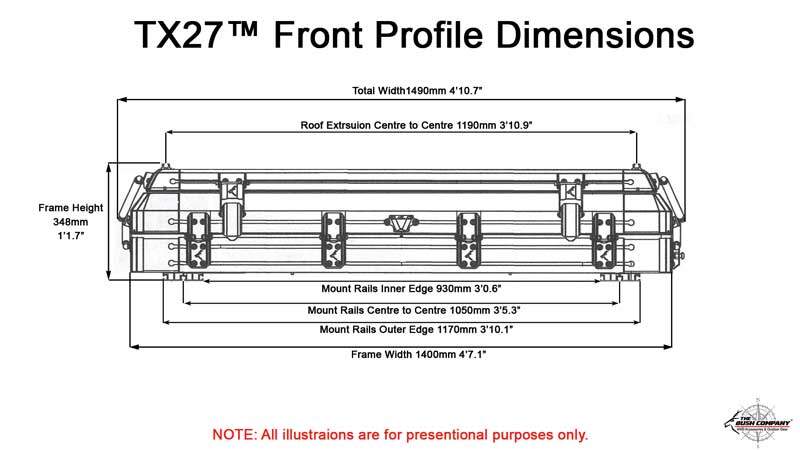 TX27 Hardshell Rooftop Tents - Image 6
