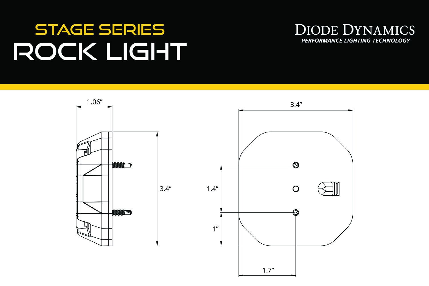 Stage Series Rock Light Surface Mount Kit (one) - Image 7