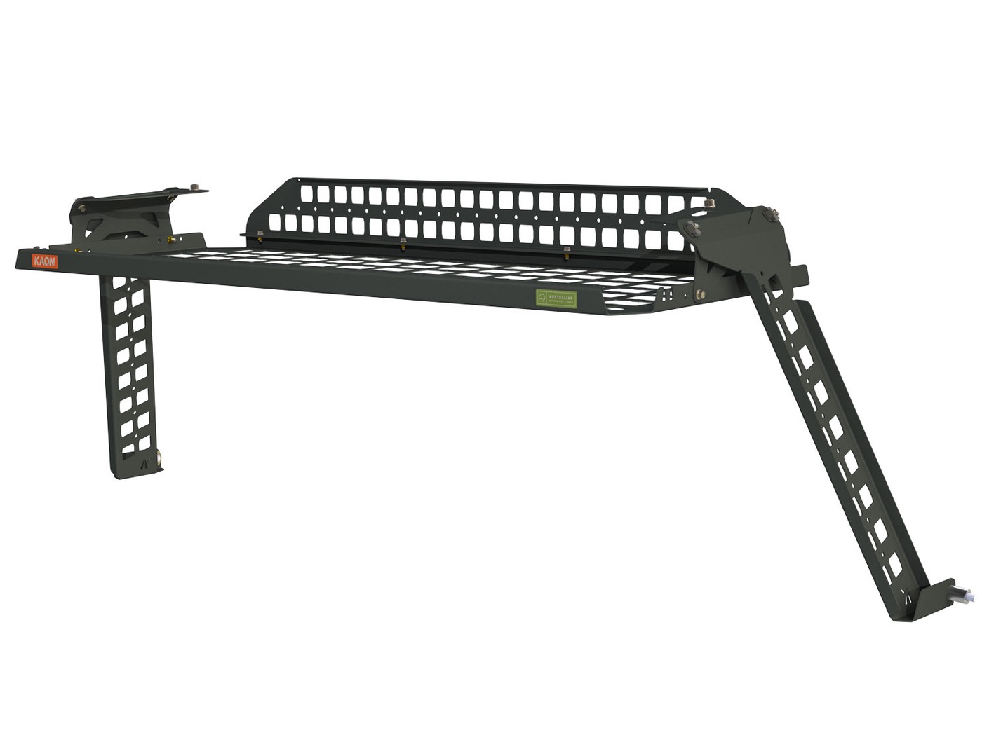 Standalone Rear Roof Shelf to suit Toyota LandCruiser LC200 [With Small Side Molle Panels]
