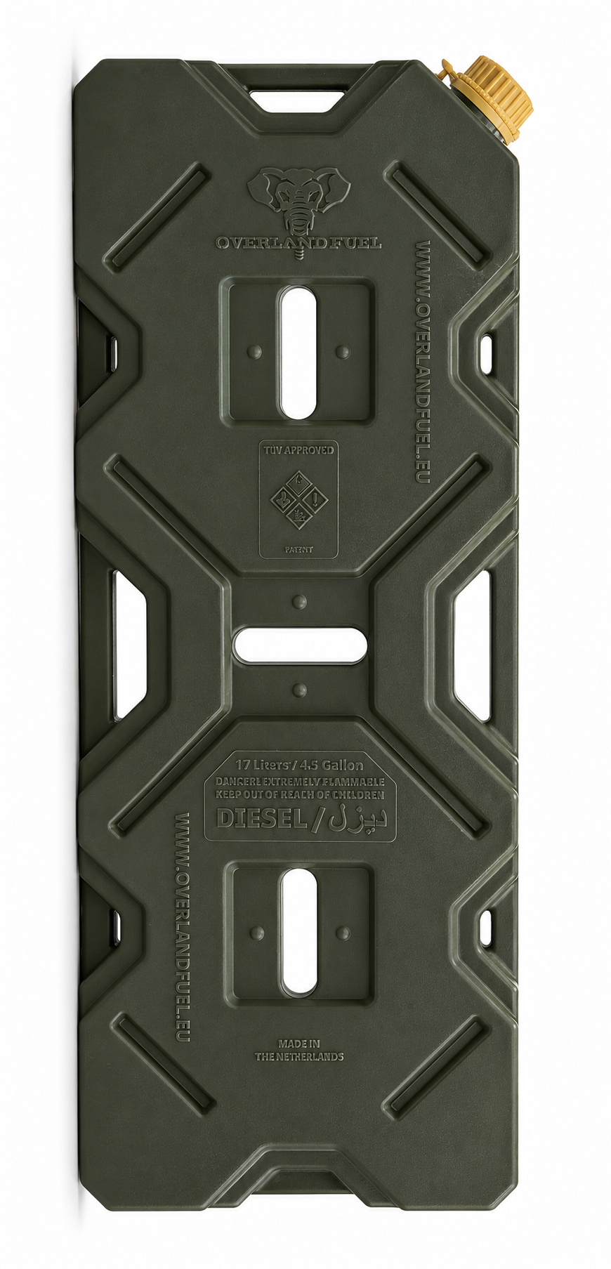 17 Liter / 4.5 US Gal Diesel Can – Green