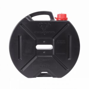 8.5 Liter / 2.25 US Gal Rounded Water Can - Black