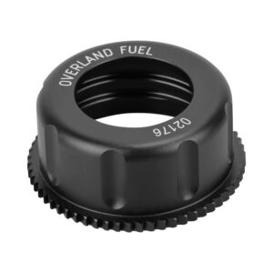 CNC Aluminum Cap – Black