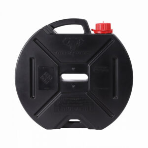 8.5 Liter / 2.25 US Gal Rounded Fuel Can - Black